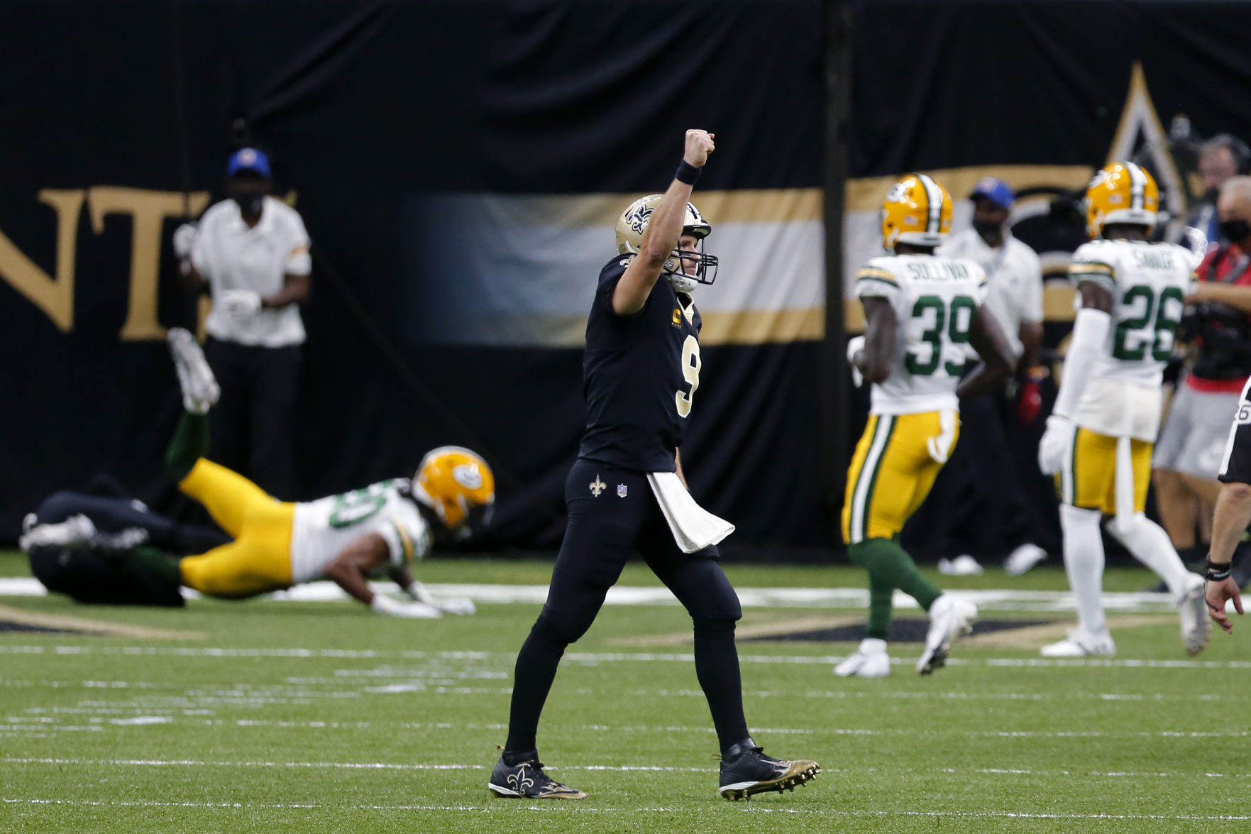 Packers 37, Saints 30